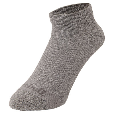 Light Gray KAMICO Travel Ankle Socks Men's