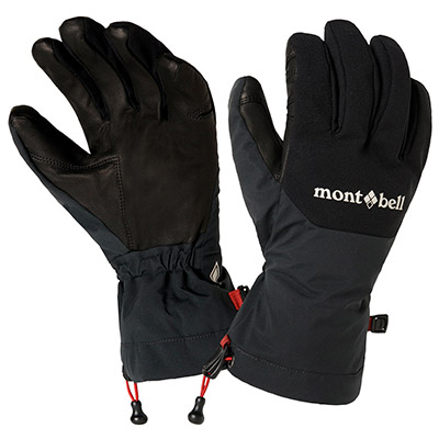 Black Alpine Light Gloves Men's