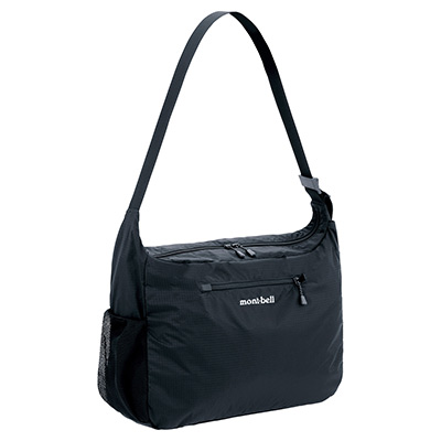 Black Pocketable Light Shoulder Bag L