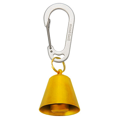 Brass/Silver Trekking Bell With Silencer
