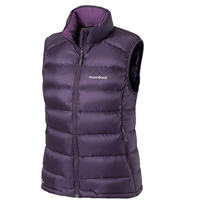 Purple Alpine Light Down Vest Women's
