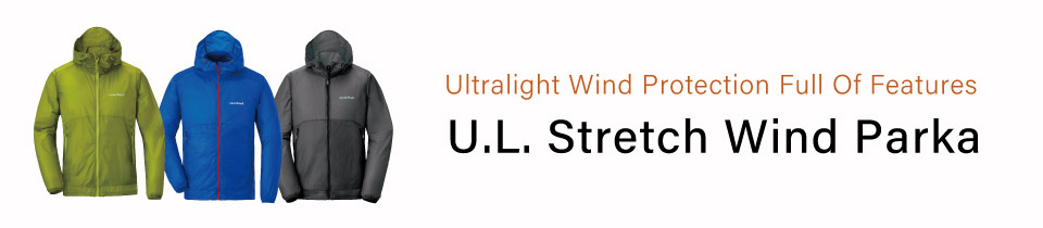 UL Stretch Wind Parka M's