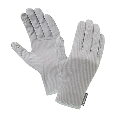 Silver Wickron Cool Light Gloves Women's