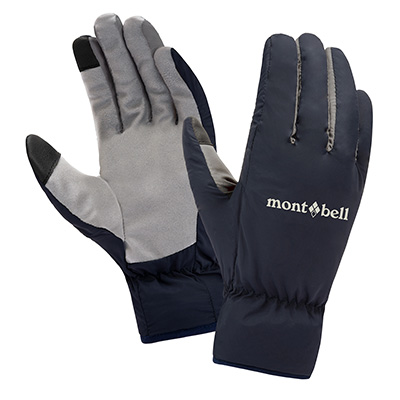 Dark Gray Light Winter Trekking Gloves Women's