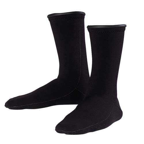 Black CLIMAPRENE Plain Socks