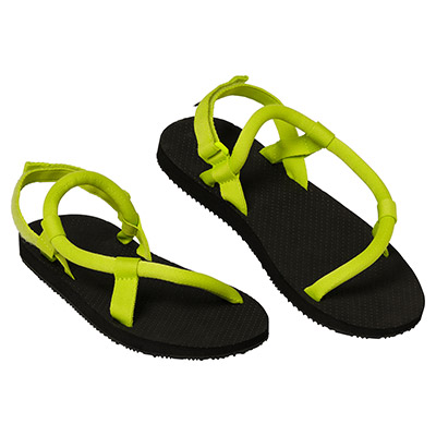 Green Lock-On Sandals