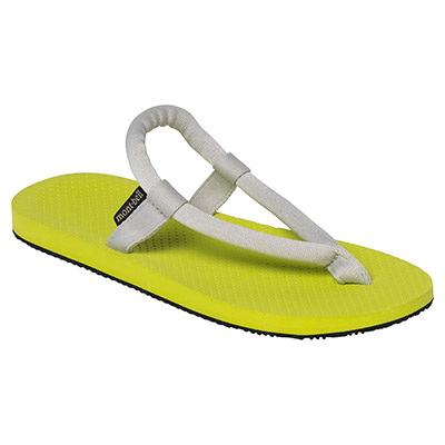 Light Gray Slip-On Sandals