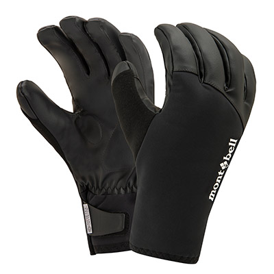 Black WINDSTOPPER Insulated Cycling Gloves