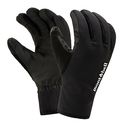 Black WINDSTOPPER Cycling Gloves Men's