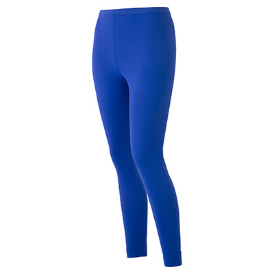 Blue ZEO-LINE Middle Weight Tights Women's