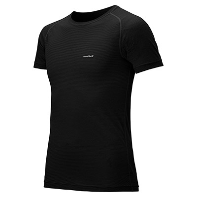 Black ZEO-LINE Light Weight T-Shirt Men's