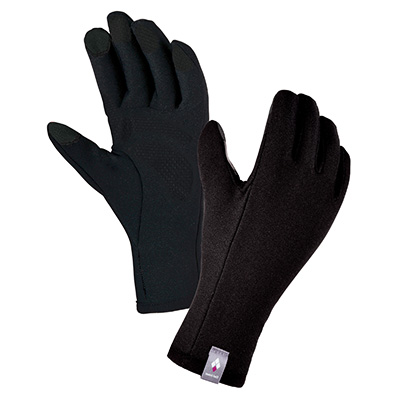 Black Trail Action Gloves Women's