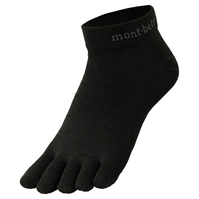 Dark Gray KAMICO Travel 5 Toe Ankle Socks Men's