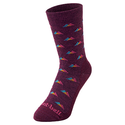 Mulberry Merino Wool Travel Socks Women's